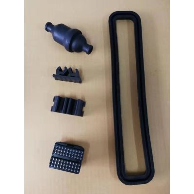 Rubber shock absorber gasket for equipment cushioning, shock absorption and dust prevention