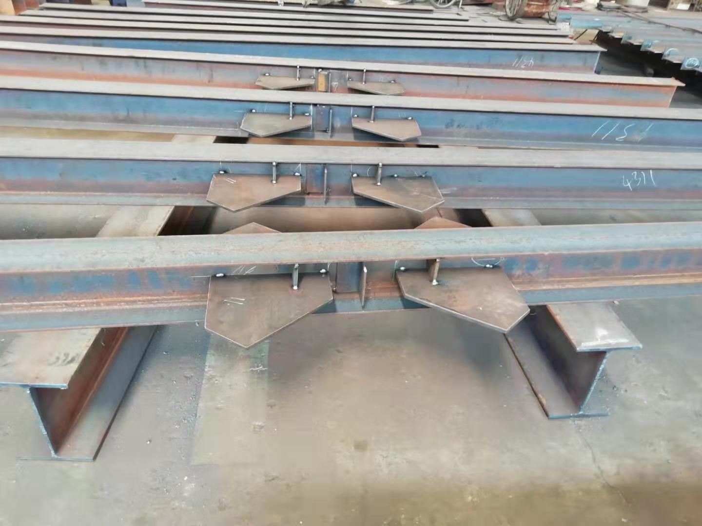 Riveted steel structure