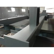 Steel structure manufacturing process