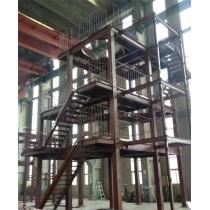 Multi-industry-usable high quality steel structure engineering Equipment rack customized for Japanese customers