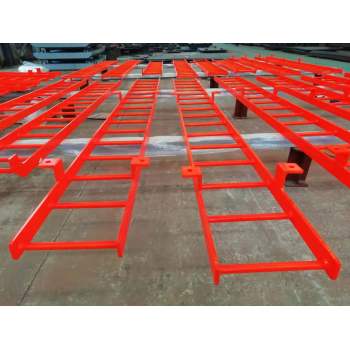 Safe and reliable welding movable Steel climbing ladder
