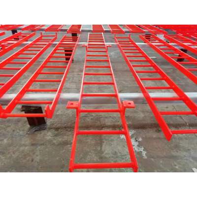 Safe and reliable welding movable Steel climbing ladder