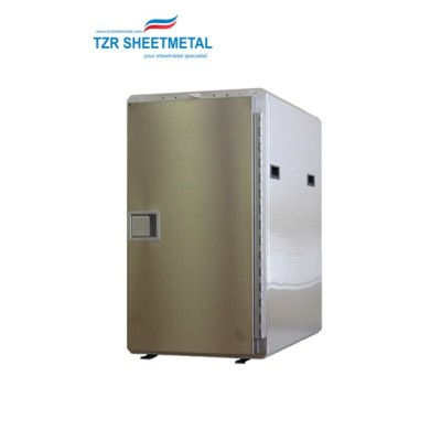 Metal fabrication of an operation stand for fabrication machines