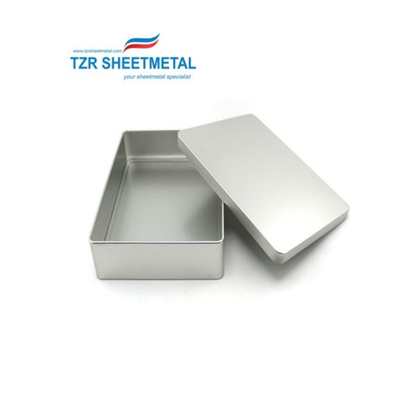 OEM Custom aluminum powder coating black sheet metal box enclosure for electrical parts