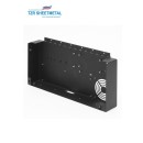 Sheet metal box fabrication security power supply enclosure sheet metal enclosure