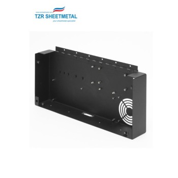 Sheet metal box fabrication security power supply enclosure sheet metal enclosure