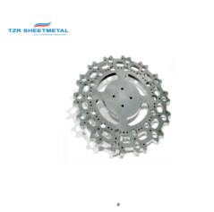 深センOEMカスタムCNCレーザー切断加工AL5052,6061 /スチール/ SPCC /真鍮金属部品