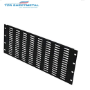 Abdeckblende 2HE 19 "Stahl Schwarzes leeres Rack Bedienfeld-Füllfeld Rack-Montagefeld