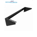 Hardware Schwarzes 3-HE-19-Zoll-Montagerahmengestell für Wandmontage