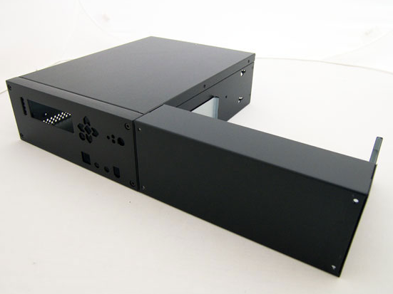 China mejor venta de medio rack de audio estante apilable caja del gabinete.