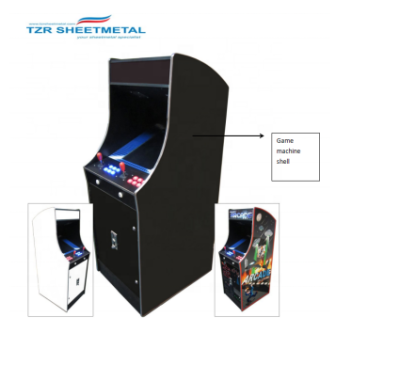 Bauen Sie Ihr eigenes Arcade-Gehäuse für Geeks Cosmic Fighter Multi-Game Arcade Machine-Außengehäuse