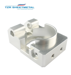 Piezas de aluminio de la fresadora del CNC de la precisión con de alta calidad