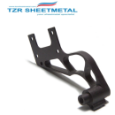 Schwarz eloxiert benutzerdefinierte CNC-Frästeile benutzerdefinierte CNC-Bearbeitung CNC-Fräs-Service-Hersteller