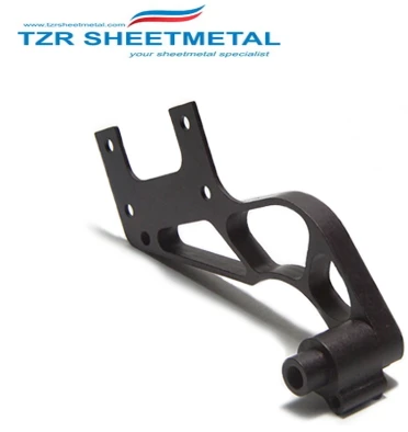 Black anodized custom cnc milling parts custom cnc machining cnc milling service manufacturer