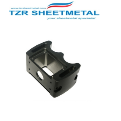 Black anodized custom cnc milling parts custom cnc machining cnc milling service manufacturer