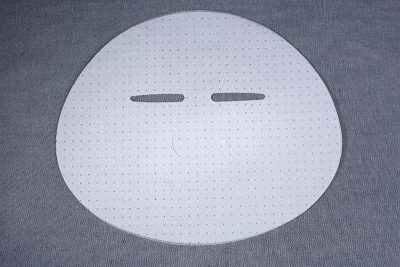 50gsm Thickened spunlaced nonwoven fabric 50% Cupro Fiber Plain Facial Mask Sheet