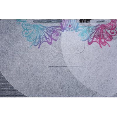 Wholesale 28gsm Custom Patterned Color Printed Lyocell Fiber Spunlace Nonwoven Facial Mask Sheet Fabric