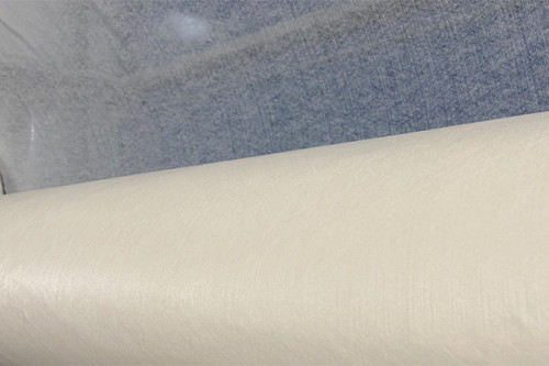 25gsm 100% Invisible Cupro Fibers Full Cross Spunlace Nonwoven For Jumbo Roll Natural Humectant Long Moisturizing