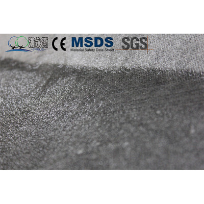40gsm cupro fibers nonwoven small grid textured non-woven fabric 50% cupro 50% lyocell