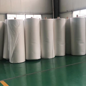 40 gsm  chitosan cupro facial mask sheet full cross spunlace nonwoven for jumbo rolls promote skin health sheet mask manufacturer