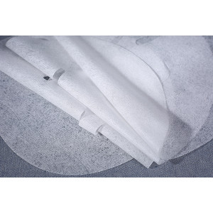 38gsm 100% cupro fiber nonwoven spunlaced non woven fabric facial mask sheet high transparent