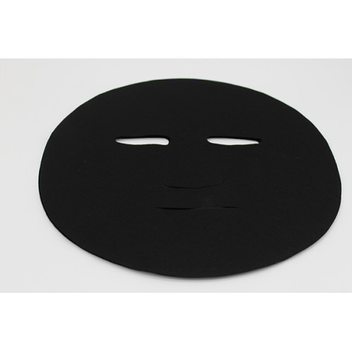 100% 45gsm bamboo charcoal fiber spunlace nonwoven fabric facial mask sheet blcak facial sheet mask fabric