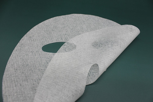 55gsm Medical Gauze Spunlace Nonwoven Facial Mask Fabric 50% Cupro Fiber Facial Sheet Mask Fabric