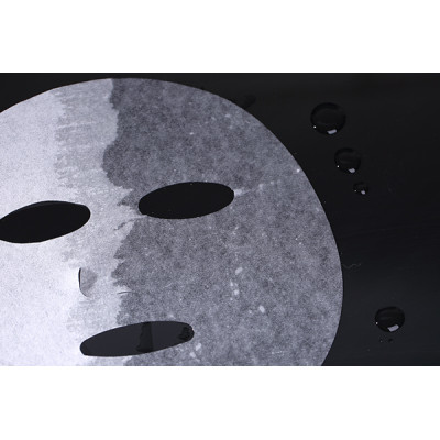 60gsm cotton and viscose fiber blended spunlace nonwoven facial mask fabric plain mask sheet plant fiber