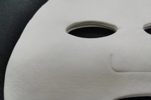 28gsm Microfiber Spunlace Nonwoven Facial Mask Fabric Super Adhesive Performance Facial Mask Sheet
