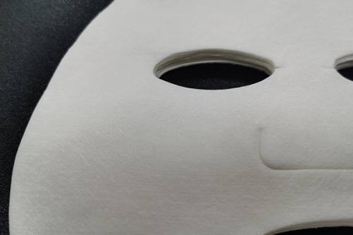 50gsm Microfiber Spunlace Nonwoven Facial Mask Fabric Super Adhesive Performance Facial Mask Sheet