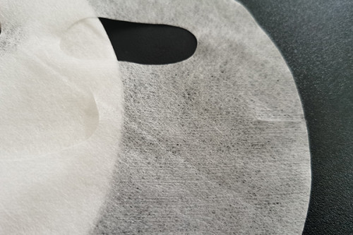 45gsm 100% cupro fiber nonwoven facial mask sheet transparent absorbent and moisturizing properties