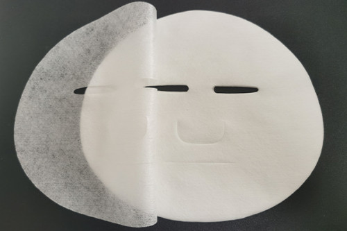 28gsm 50%Cupro and 50% Tencel Transparent Facial Mask fabric  Spunlace Non Woven Fabric