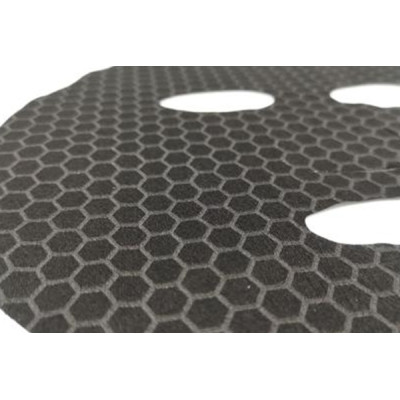 45gsm 100% black graphene fiber full cross skin care facial mask sheet spunlaced non woven fabric sheet