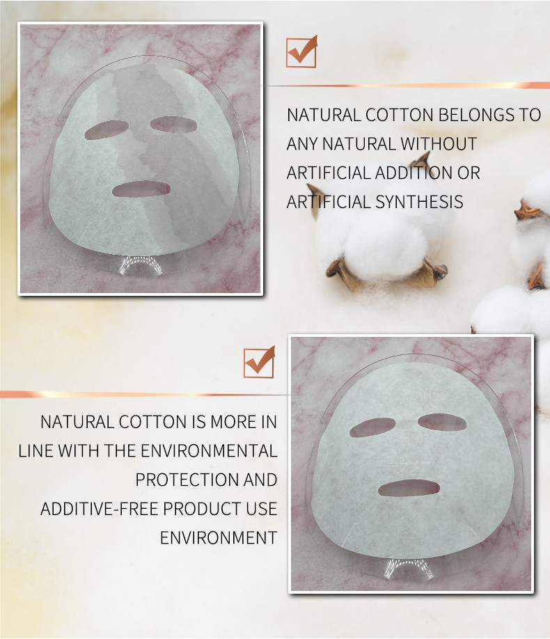  pure cotton facial mask sheet 