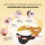 Gold Crystal Eye Mask Butterfly Shape Hydrating Lightening Dark Circle Under Eyes Collagen Intensive Nourishing Eye Patch