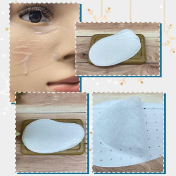 25gsm Cupro Eyes Patches DIY Beauty Salon Invisible Transparent Dry Under Eyes Patches
