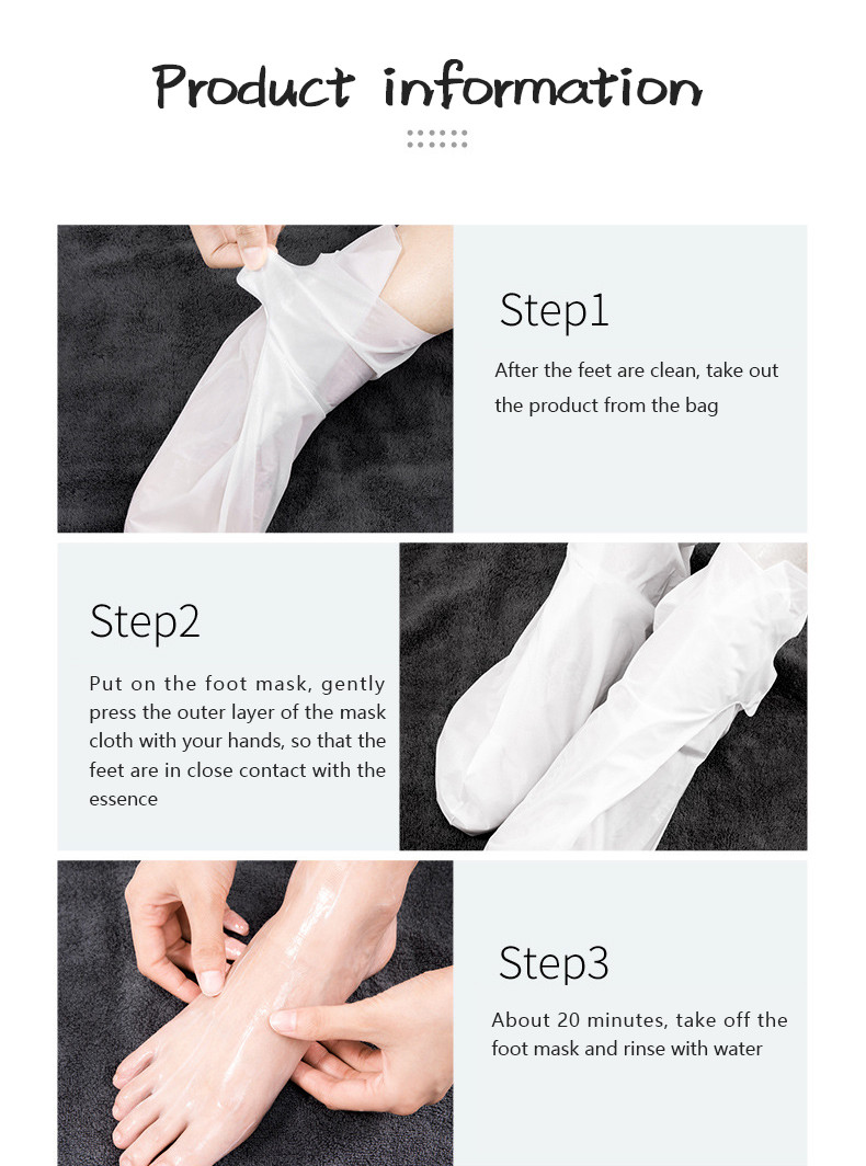 Skin Care Nonwoven Fabric Foot Mask