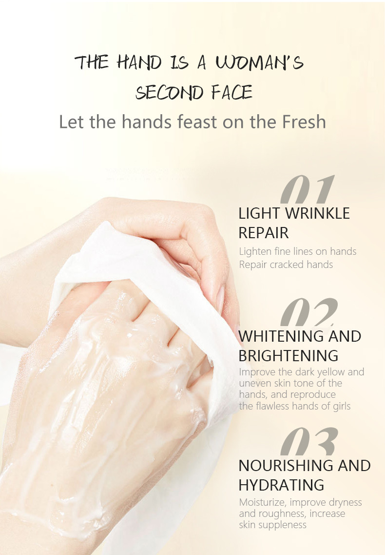 skin care hand mask fabric