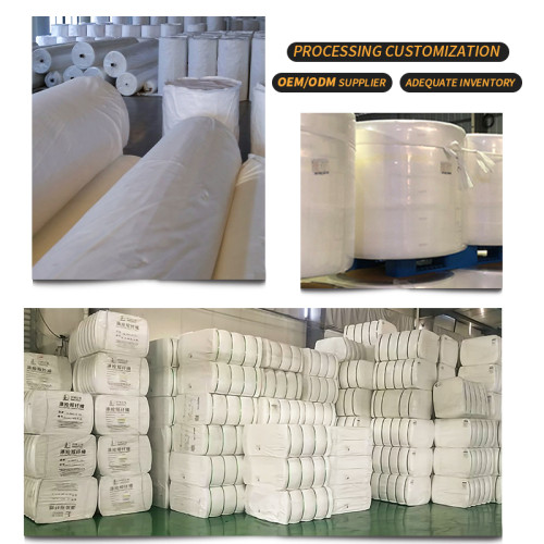 Cupro fiber Spunlace Nonwoven Fabric Roll Cotton Linters Mask Sheet Spunlaced Nonwoven Fabric Manufacturer