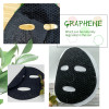 40gsm Graphene Mask Sheet Black Face Mask Paper Binchotan Spunlace Nonwoven Manufacturer