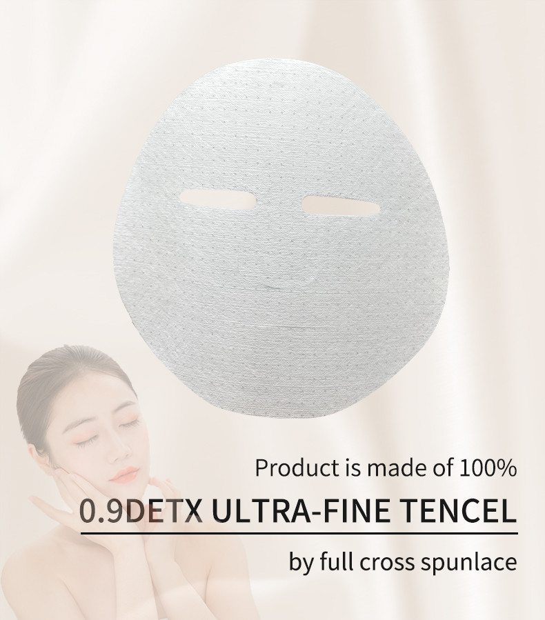 ultra-thin tencel facial mask dry mask