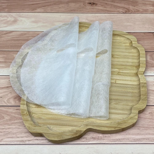 22gsm Cotton Pulp Fiber Paper Face Mask  Invisible Ultra Light Face Sheet Mask Disposable
