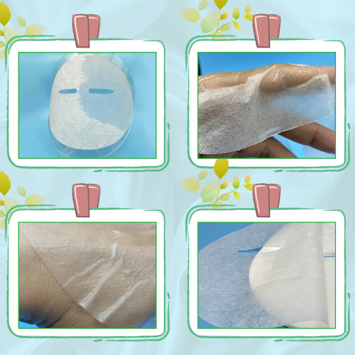 100% tencel skin-friendly facial sheet mask degradable spunlace fabric dry face mask sheet