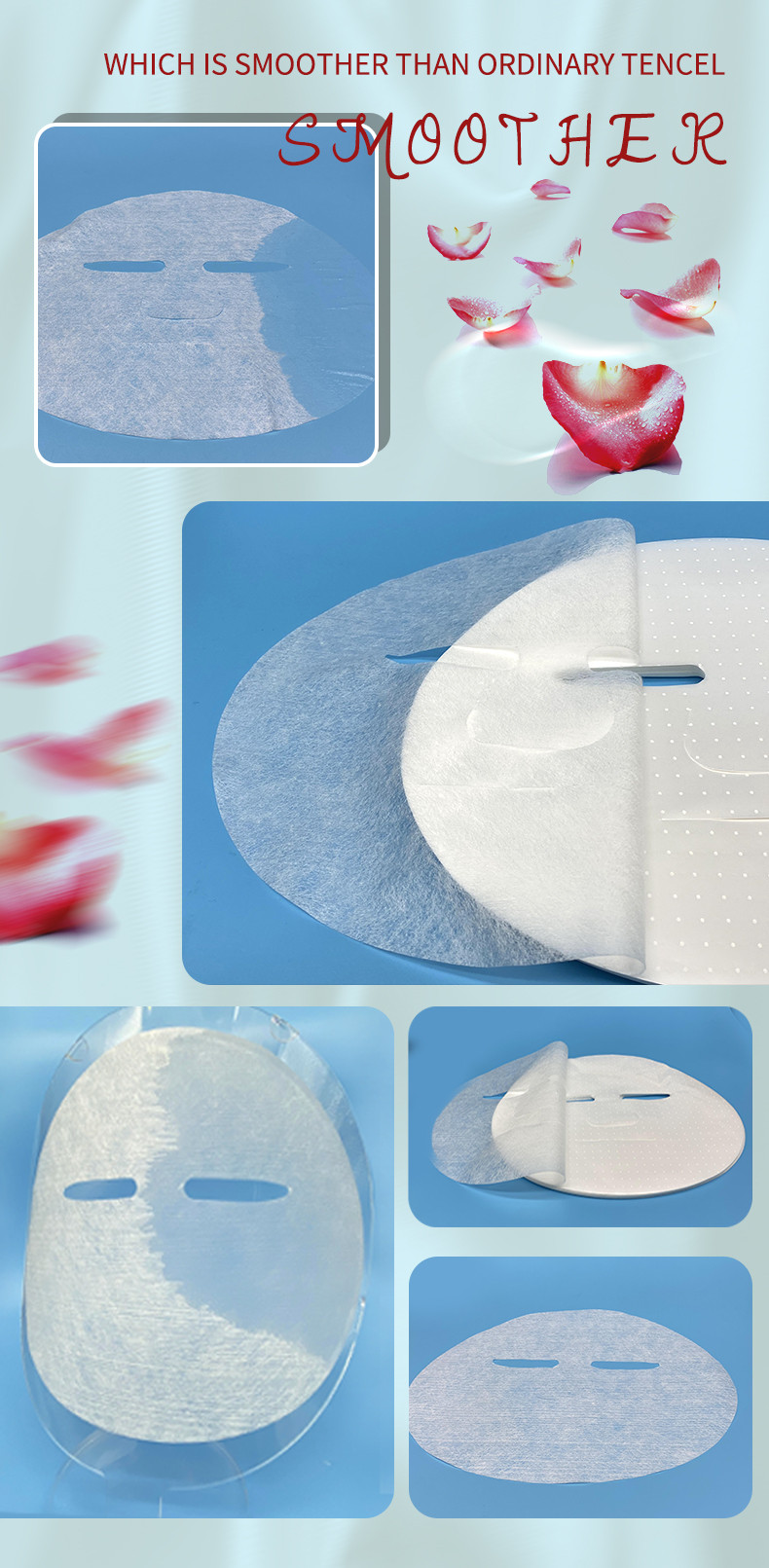 Tencel facial sheet mask manufacturer