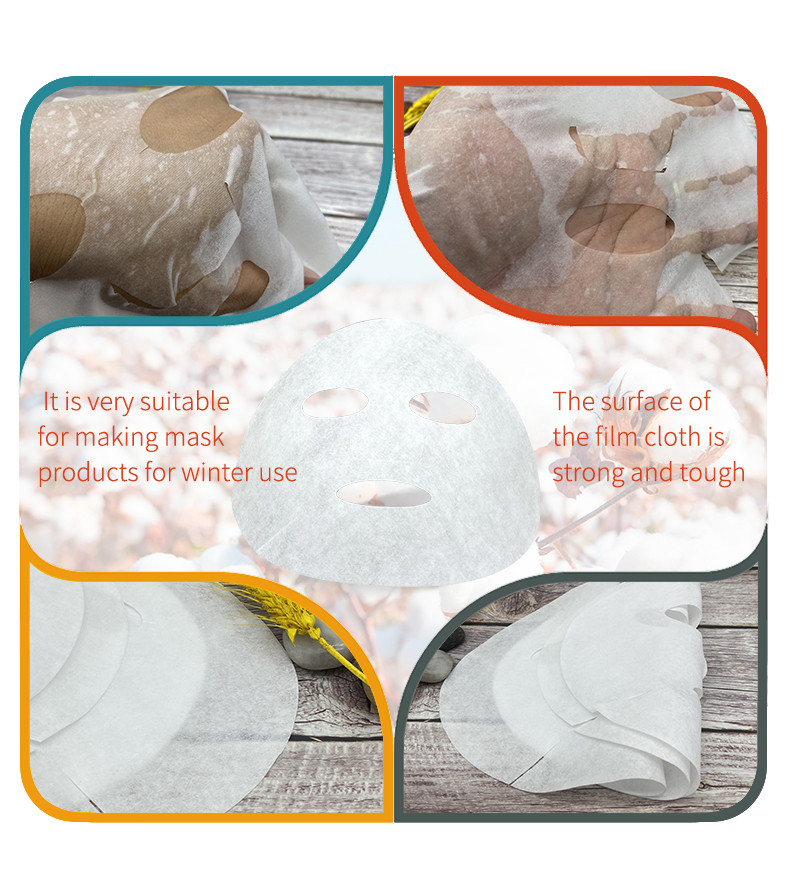 Pure Cotton Fabric Dry Face Mask Sheet