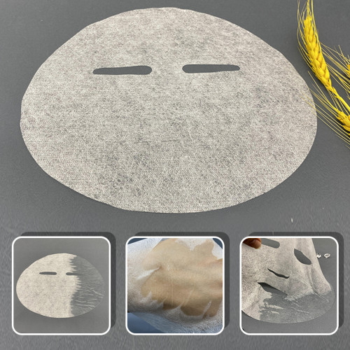 22gsm ultra thin cupro fiber face mask tencel fiber spunlace non-woven fabrics facial sheet mask