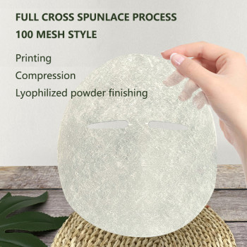 25gsm Tencel fabric facial mask material Cupro  soft organic spunlace non-woven fabric skin care mask fabric