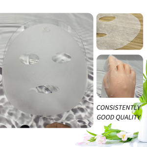 30gsm Lenzing Tencel Skin Care Face Mask Paper Spunlace Nonwoven Fabric Tencel Face Mask Sheets