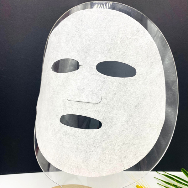 50gsm White Lenzing Tencel  Face Sheet Mask Disposable Nonwoven Spunlace Dry Face Mask Sheet
