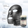 45gsm Black Activated Carbon Fiber Home Use Compressed Sheet Masks Viscose Spunlace Fabric Compressed Face Mask